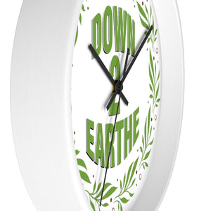 Down2Earthe Wall Clock | Down2Earthe.com