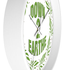 Down2Earthe Wall Clock | Down2Earthe.com