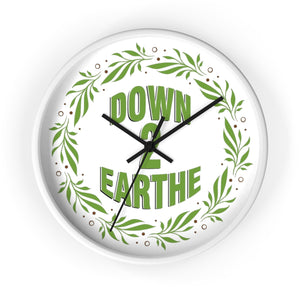 Down2Earthe Wall Clock | Down2Earthe.com