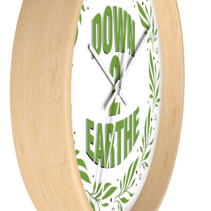 Down2Earthe Wall Clock | Down2Earthe.com