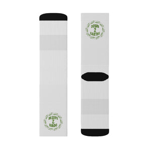 Official Down2Earthe Classic Logo Socks | Down2Earthe.com