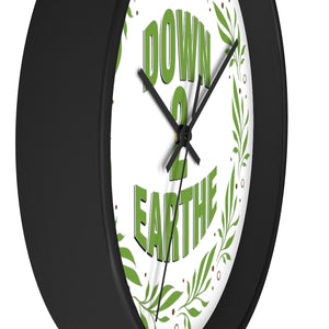 Down2Earthe Wall Clock | Down2Earthe.com