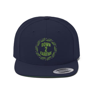 Official Down 2 Earthe Embroidered Baseball Cap