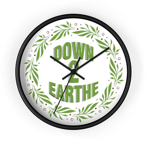 Down2Earthe Wall Clock | Down2Earthe.com