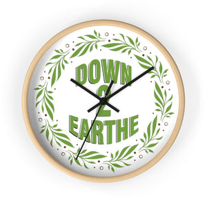 Down2Earthe Wall Clock | Down2Earthe.com