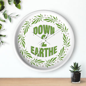 Down2Earthe Wall Clock | Down2Earthe.com