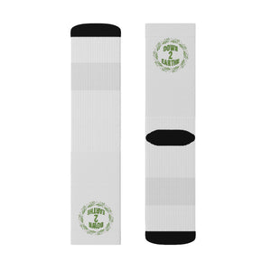 Official Down2Earthe Classic Logo Socks | Down2Earthe.com